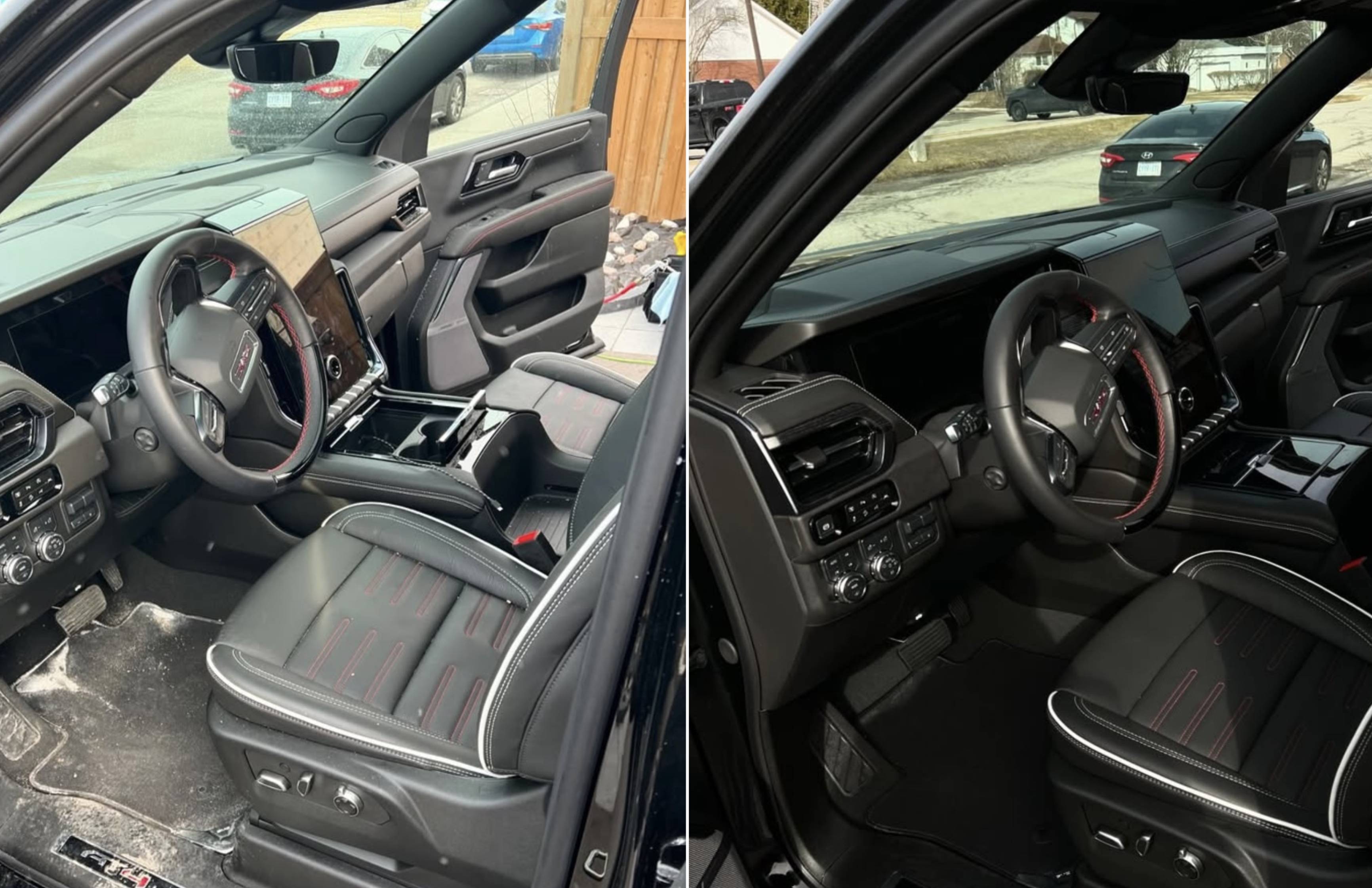 before and after detail